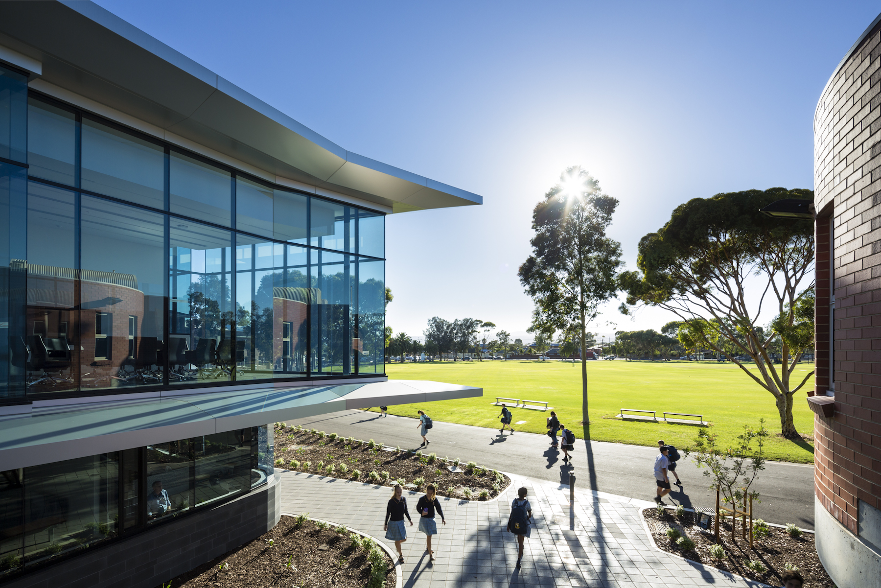 Senior School and Oval